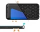Samsung Galaxy S7 Edge Geborsteld TPU Hoesje Blauw afbeelding 9