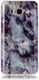 Samsung Galaxy J5 (2016) TPU Hoesje Marmer Blauw afbeelding 1