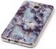 Samsung Galaxy J5 (2016) TPU Hoesje Marmer Blauw afbeelding 3