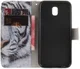 Samsung Galaxy J5 (2017) Portemonnee Hoesje Tijger afbeelding 2