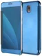 Samsung Galaxy J5 (2017) Spiegel Hoesje Blauw afbeelding 1
