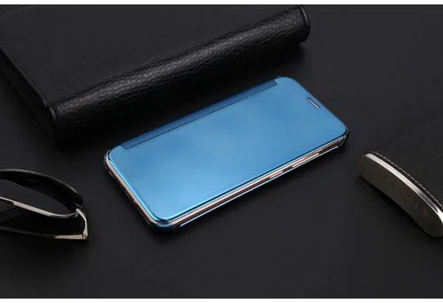 Samsung Galaxy J5 (2017) Spiegel Hoesje Blauw afbeelding 3