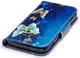 Samsung Galaxy A3 (2017) Portemonnee Hoesje met Vlinders Print Blauw afbeelding 7