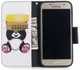 Samsung Galaxy A3 (2017) Portemonnee Hoesje met Panda Print afbeelding 2
