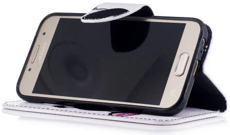 Samsung Galaxy A3 (2017) Portemonnee Hoesje met Panda Print afbeelding 4