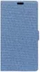 LG Q6 Linnen Portemonnee Hoesje Blauw afbeelding 1
