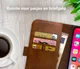Rosso Element Apple iPhone X Hoesje Book Cover Bruin afbeelding 6