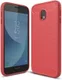 Samsung Galaxy J3 (2017) Geborsteld TPU Hoesje Rood afbeelding 1