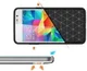 Samsung Galaxy Grand Prime Geborsteld TPU Hoesje Zwart afbeelding 7