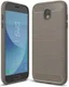 Samsung Galaxy J7 (2017) Geborsteld TPU Hoesje Grijs afbeelding 1
