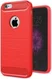 Apple iPhone 6(S) Geborsteld TPU Hoesje Rood afbeelding 1