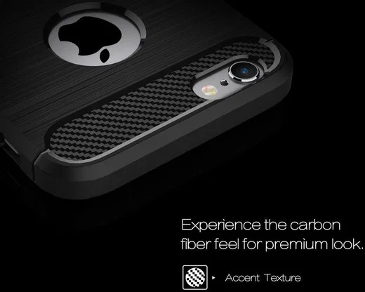 Apple iPhone 6(S) Geborsteld TPU Hoesje Rood afbeelding 8
