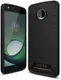 Motorola Moto Z Play Geborsteld TPU Hoesje Zwart afbeelding 1