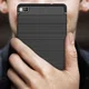 Huawei P8 Geborsteld TPU Hoesje Zwart afbeelding 3