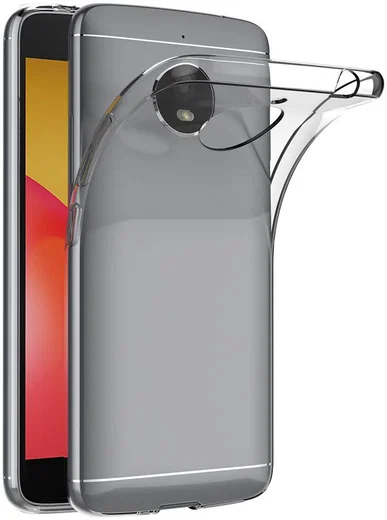 Origineel Motorola Moto E4 Plus Transparant TPU Hoesje afbeelding 1