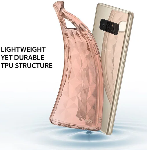 Ringke Air Prism Samsung Galaxy Note 8 Hoesje Rose Gold afbeelding 2