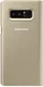Samsung Galaxy Note 8 Clear View Stand Cover Case Goud afbeelding 3