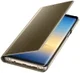 Samsung Galaxy Note 8 Clear View Stand Cover Case Goud afbeelding 5