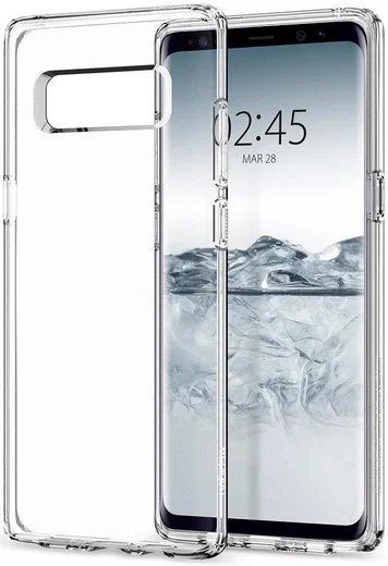 Spigen Liquid Crystal Samsung Galaxy Note 8 Transparant afbeelding 2