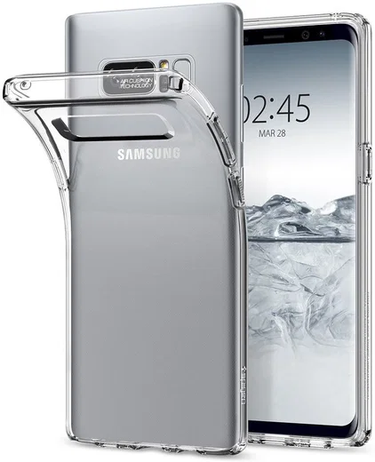 Spigen Liquid Crystal Samsung Galaxy Note 8 Transparant afbeelding 3