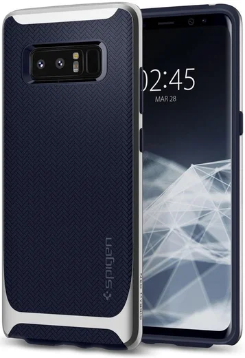 Spigen Neo Hybrid Samsung Galaxy Note 8 Zilver afbeelding 1