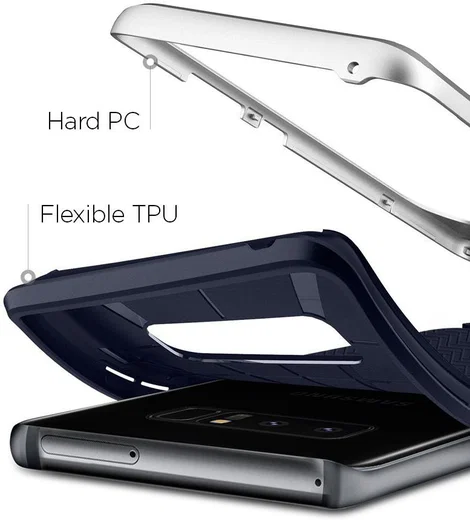 Spigen Neo Hybrid Samsung Galaxy Note 8 Zilver afbeelding 3
