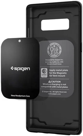 Spigen Thin Fit 360 Hoesje Samsung Galaxy Note 8 Zwart afbeelding 10