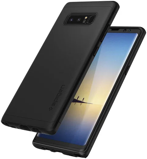Spigen Thin Fit 360 Hoesje Samsung Galaxy Note 8 Zwart afbeelding 3