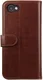 Rosso Element LG Q6 Hoesje Book Cover Bruin afbeelding 5