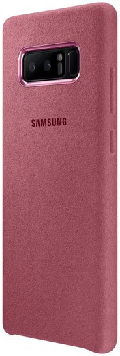 Samsung Galaxy Note 8 Alcantara Cover Roze afbeelding 3