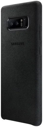 Samsung Galaxy Note 8 Alcantara Cover Zwart afbeelding 3