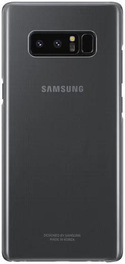 Samsung Galaxy Note 8 Clear Cover Zwart afbeelding 1