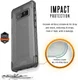 UAG Plyo Hoesje Samsung Galaxy Note 8 Ash afbeelding 2