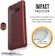 UAG Plyo Hoesje Samsung Galaxy Note 8 Crimson afbeelding 2