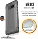 UAG Plyo Hoesje Samsung Galaxy Note 8 Ice afbeelding 4