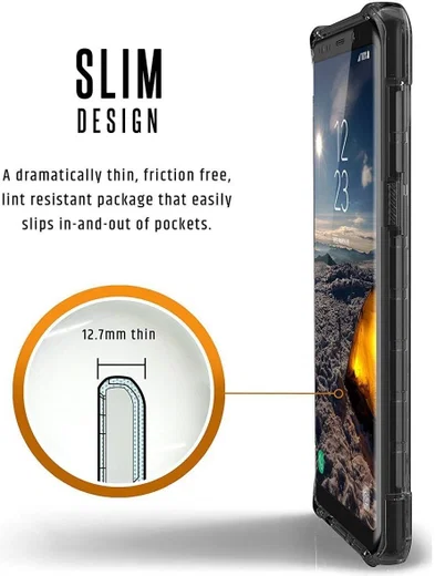 UAG Plyo Hoesje Samsung Galaxy Note 8 Ice afbeelding 7