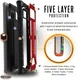 UAG Monarch Hoesje Samsung Galaxy Note 8 Crimson afbeelding 2