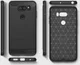 LG V30 / V30S Geborsteld TPU Hoesje Grijs afbeelding 6