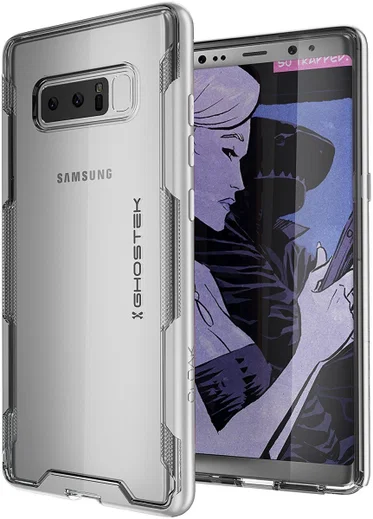 Ghostek Cloak 3 Hybride Hoesje Samsung Galaxy Note 8 Zilver afbeelding 1