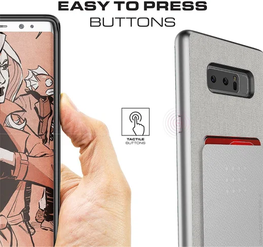 Ghostek Exec 2 Portemonnee Hoesje Samsung Galaxy Note 8 Zwart afbeelding 9
