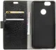 Huawei Y6 Pro (2017) Krokodil Portemonnee Hoesje Zwart afbeelding 2