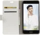 Huawei Y6 Pro (2017) Portemonnee Hoesje met Uil Opdruk afbeelding 2