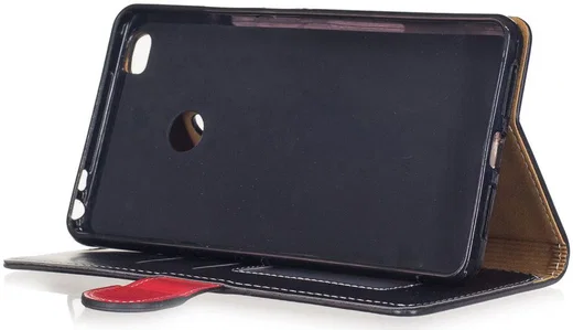Xiaomi Mi Max 2 Stijlvol Portemonnee Hoesje Zwart afbeelding 5