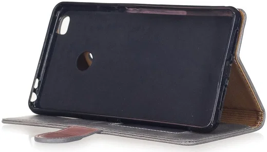 Xiaomi Mi Max 2 Stijlvol Portemonnee Hoesje Grijs afbeelding 5