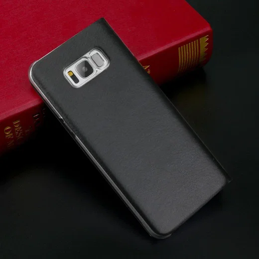 Samsung Galaxy S8 Window View Book Case Zwart afbeelding 4