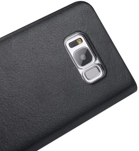 Samsung Galaxy S8 Window View Book Case Zwart afbeelding 6
