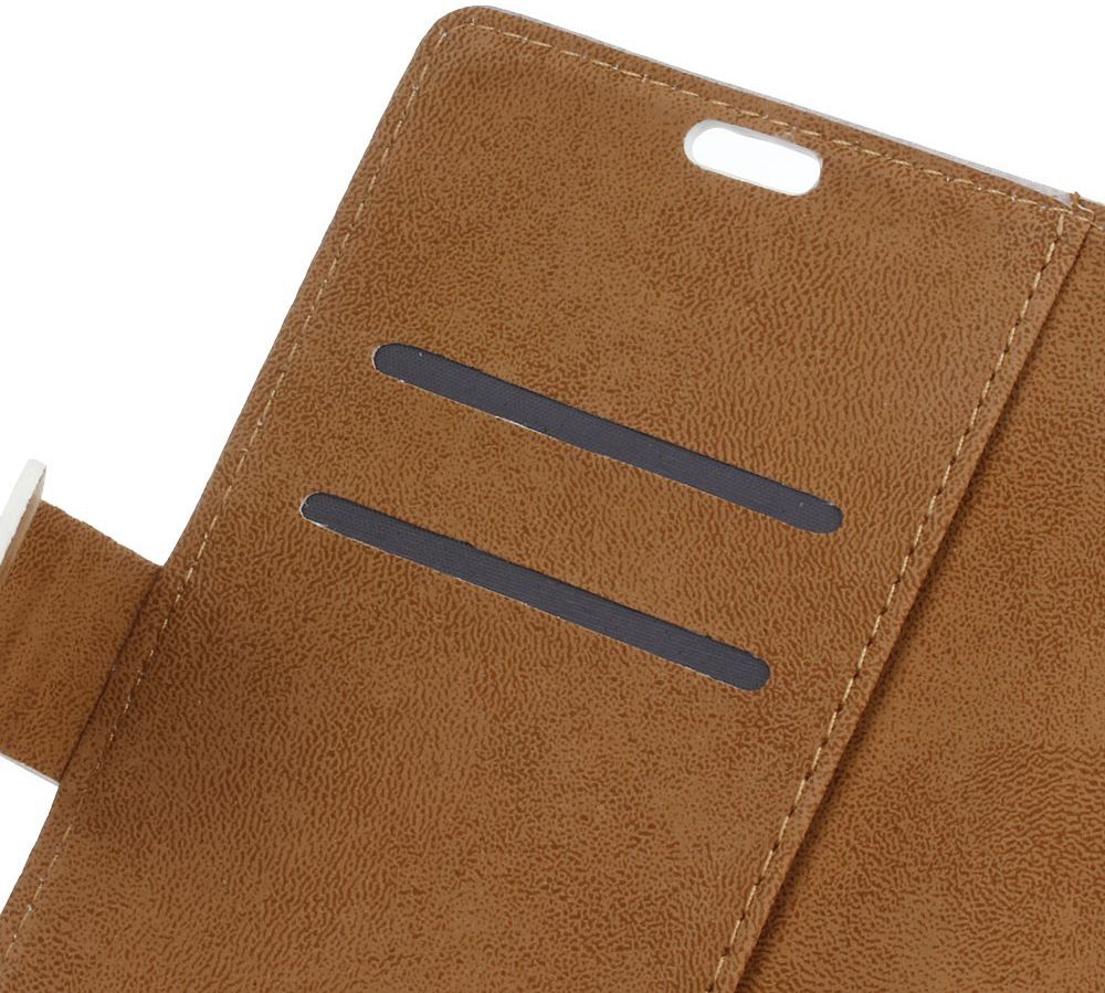 Motorola Moto C Plus Portemonnee Hoesje met Rode Boom Print afbeelding 7