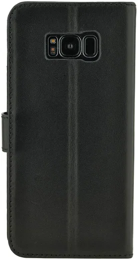 Valenta Booklet Premium Hoesje Leer Samsung Galaxy S8 Plus Zwart afbeelding 2
