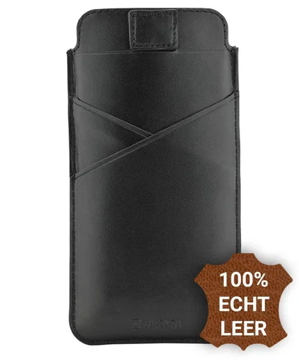 Valenta Pocket Premium Apple iPhone X Insteekhoesje Zwart afbeelding 1