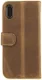 Valenta Luxe Apple iPhone X Hoesje Leer Bookcase Vintage Bruin afbeelding 2